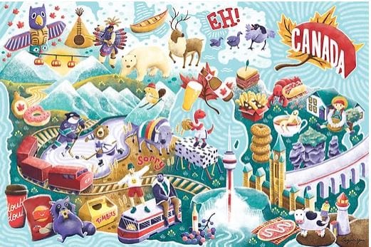 Puzzle gallery - Canada, eh ! - 1000 pièces