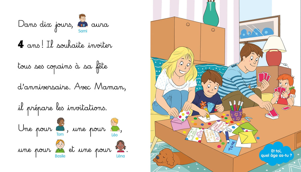 Les histoires de P'tit Sami - L'anniversaire de Sami