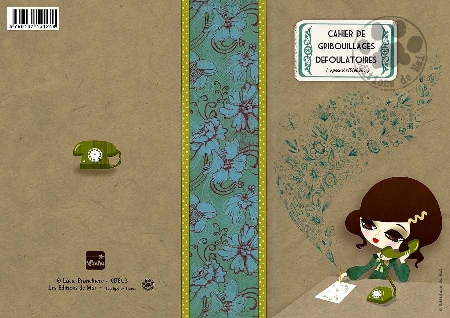 Cahier de brouillon - Gribouillages défoulatoires