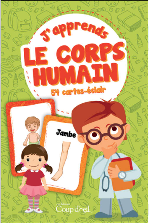 Cartes-éclair - J'apprends le corps humain