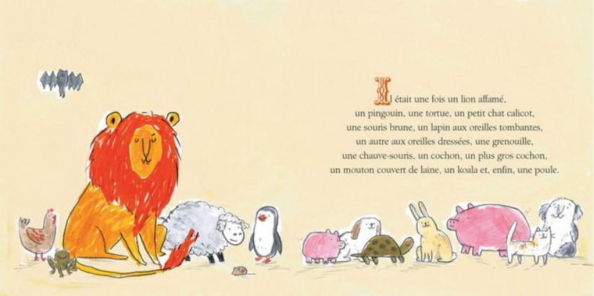 Le lion qui avait faim