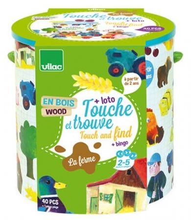 Touche et trouve + Loto - La ferme