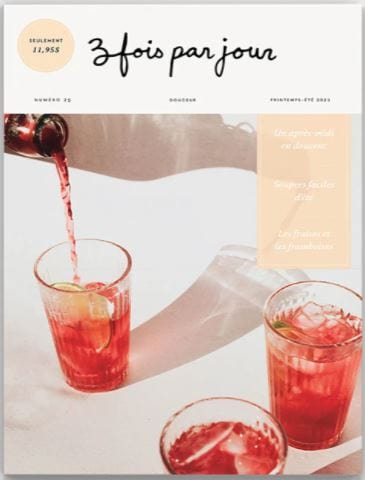 Magazine 3 fois par jour - Tome 25 - Printemps-Été 2021