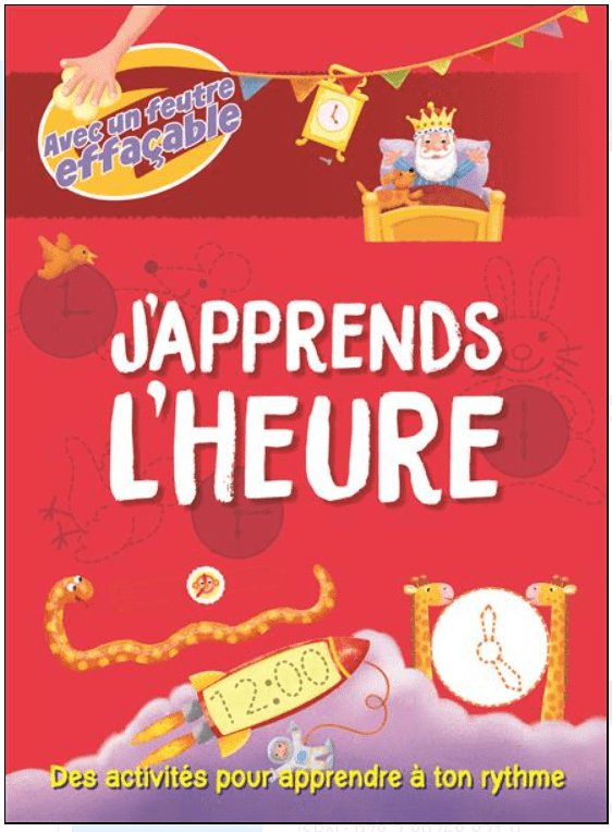 J'apprends l'heure