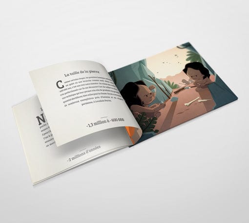 Préhistoire - Les premiers pas de l'Homme