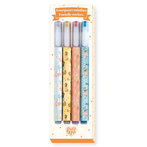 4 marqueurs métallisés - Élodie