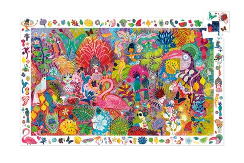 Puzzle observation - Carnaval de Rio - 200 pièces
