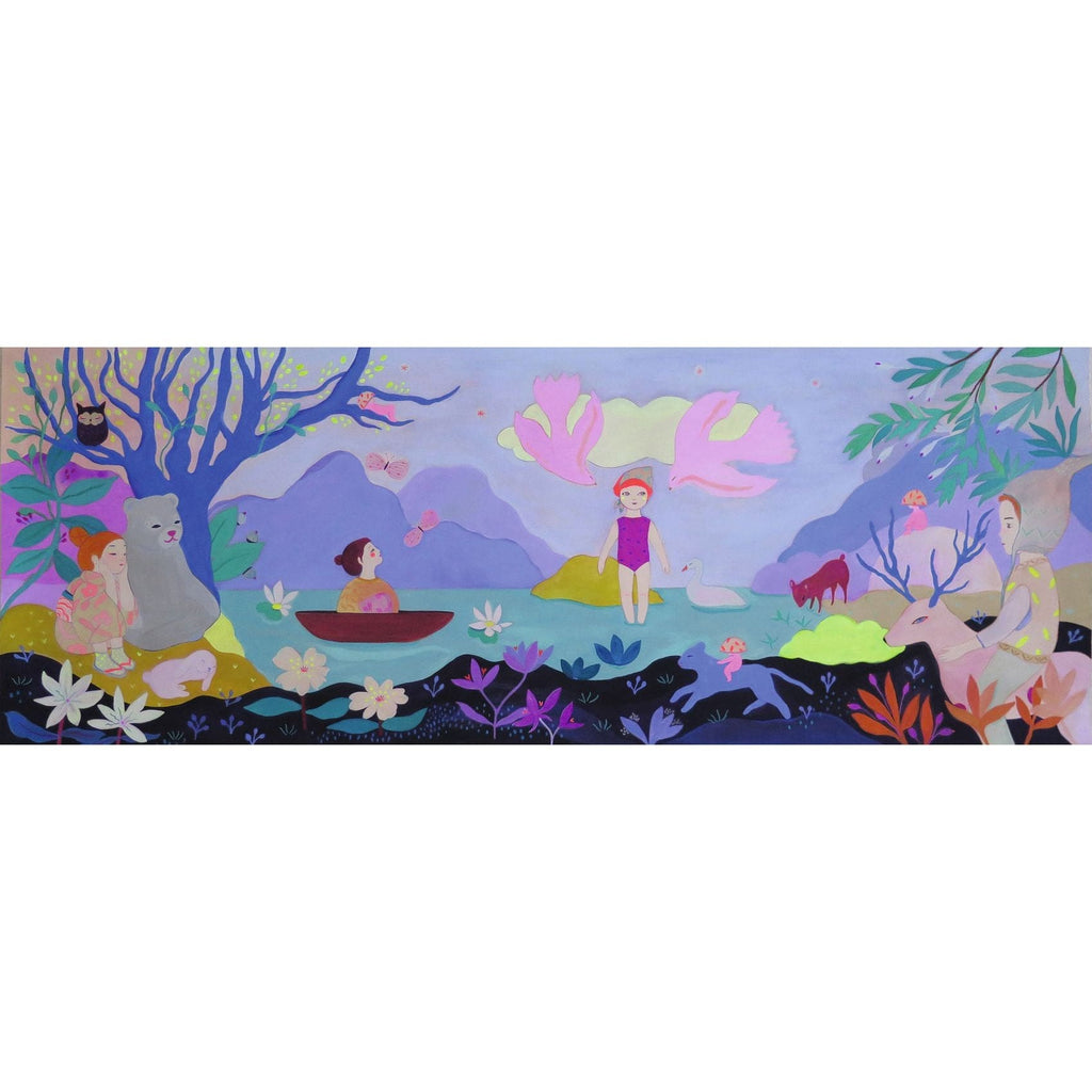 Puzzle - Le lac des enfants - 100 pièces