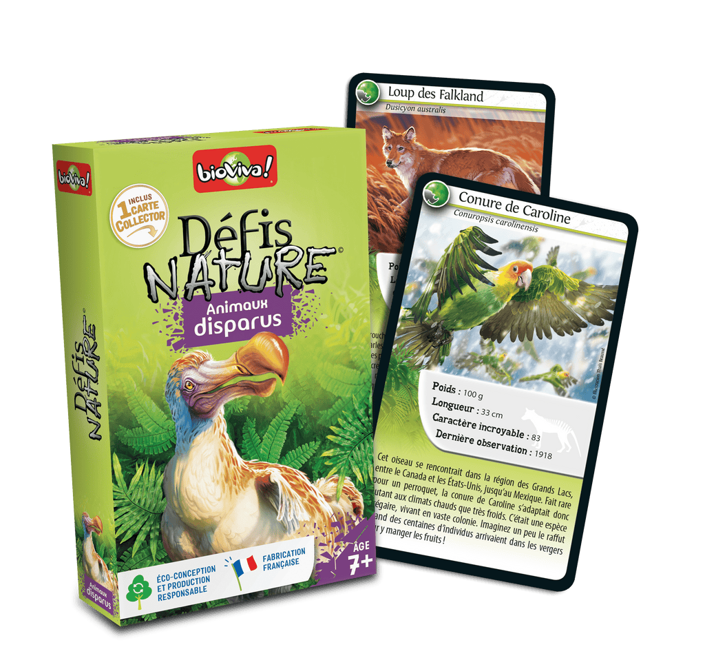 Défis Nature - Animaux disparus
