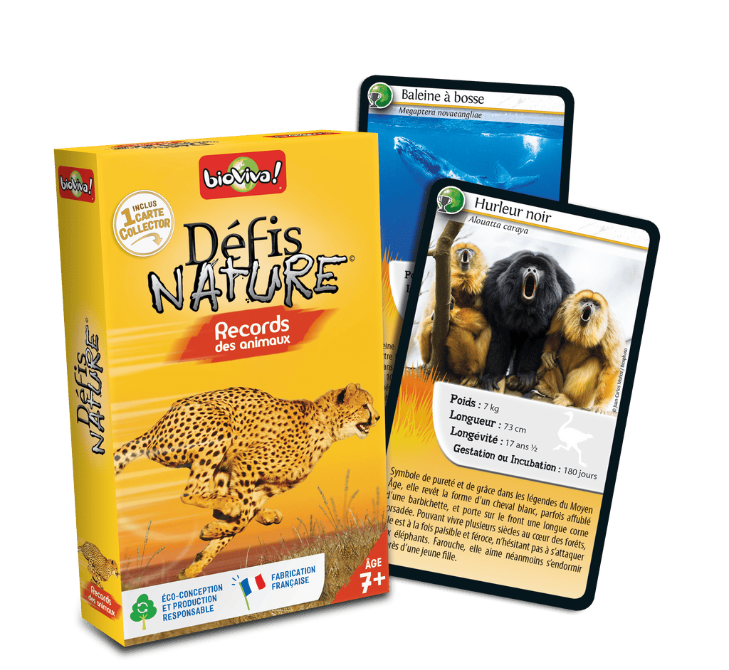 Défis Nature - Records des animaux