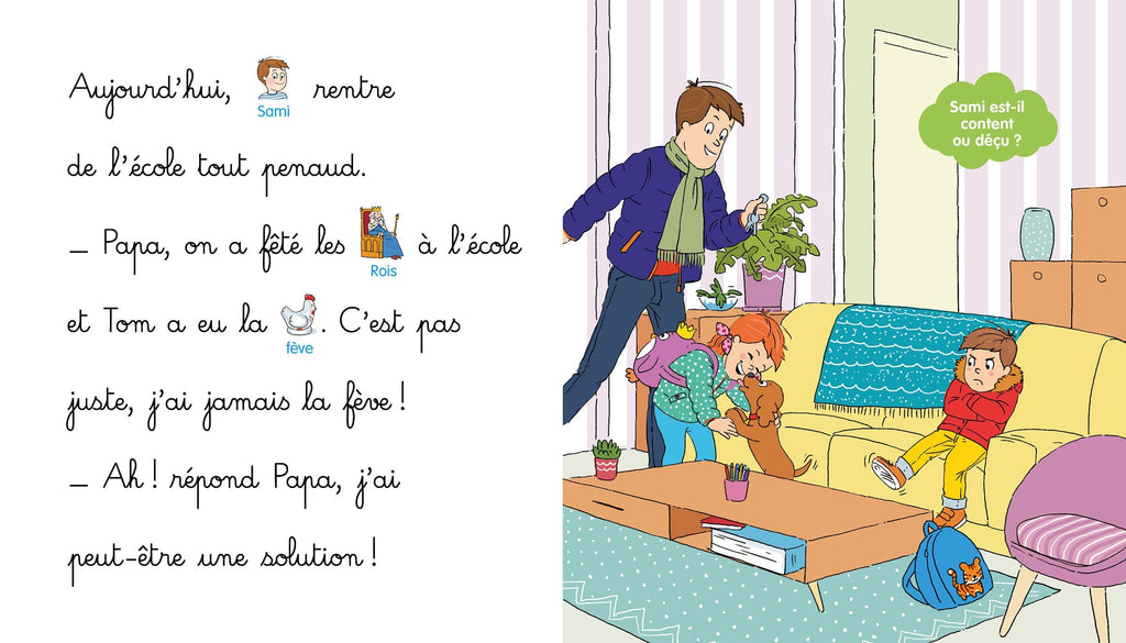 Les histoires de P'tit Sami - La galette des Rois de Sami et Julie