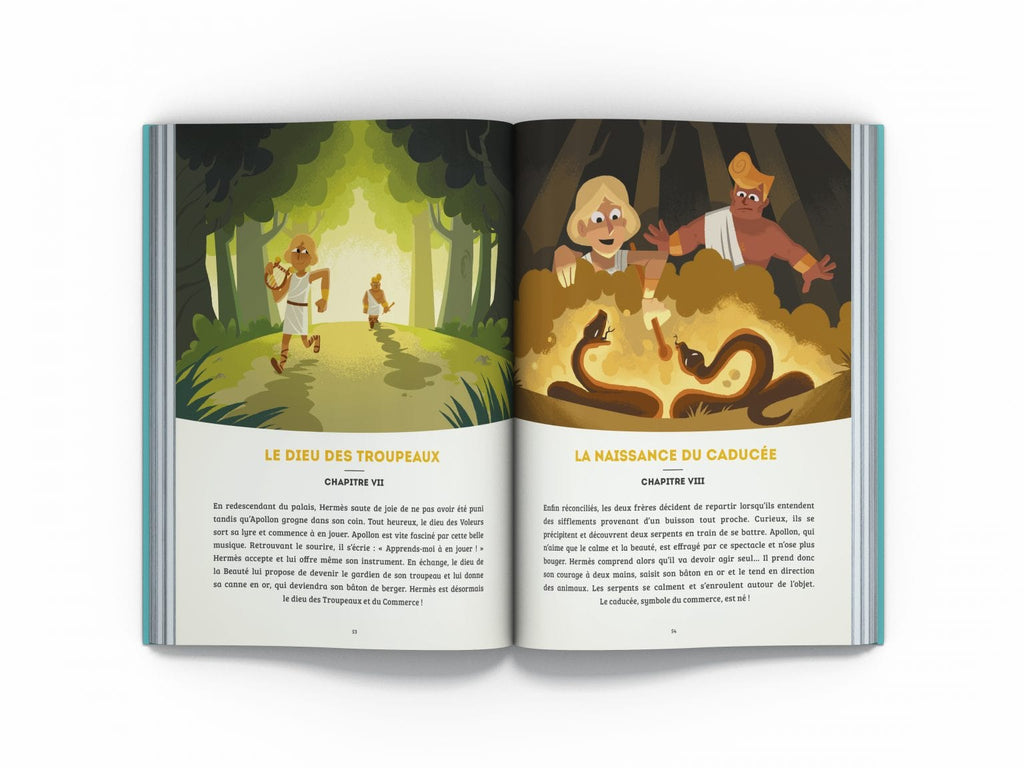 Beau Livre - Mythologie - Les dieux grecs