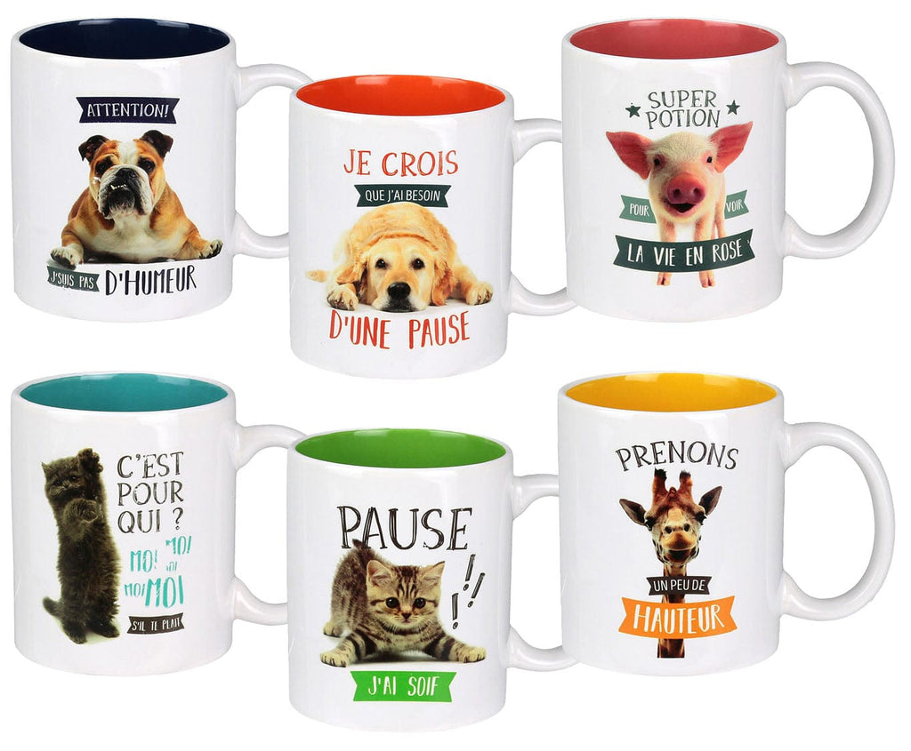 Tasse animaux ludique