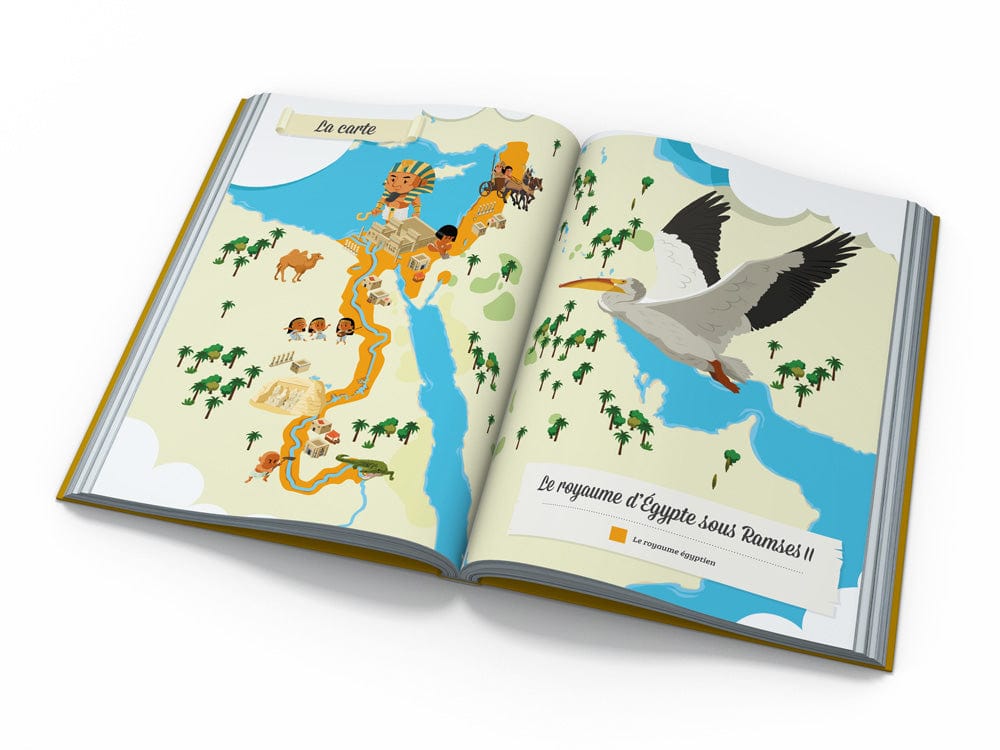 Beau livre - Histoire des Égyptiens