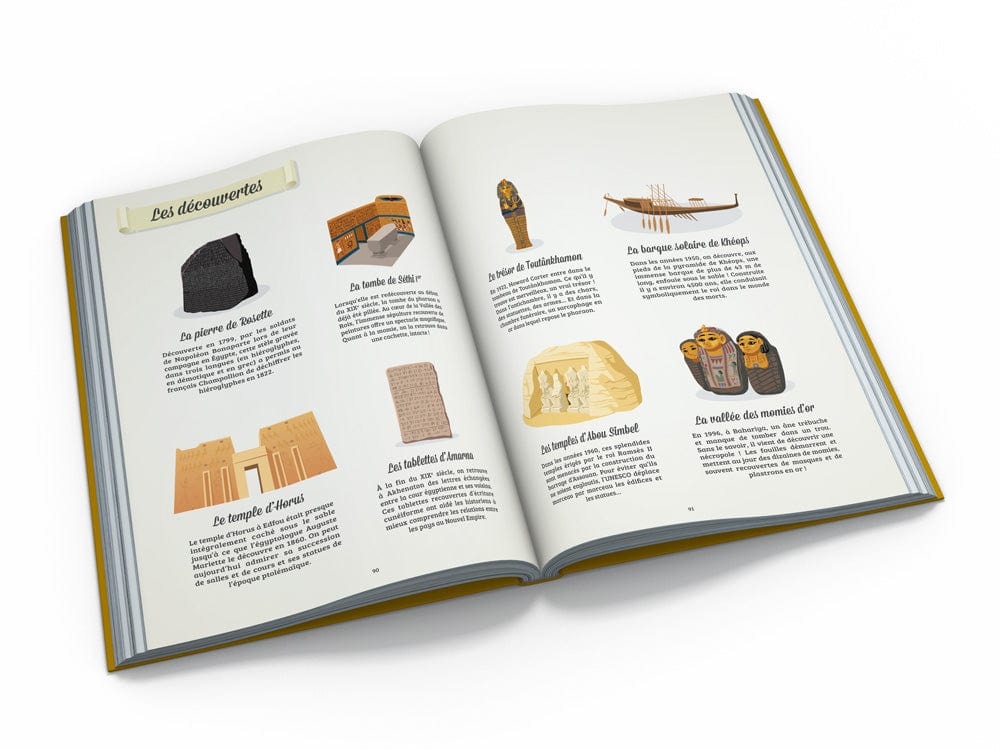 Beau livre - Histoire des Égyptiens
