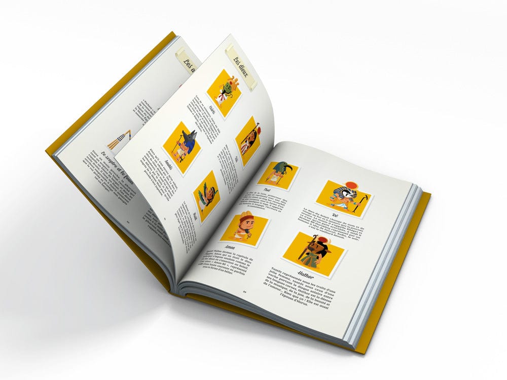 Beau livre - Histoire des Égyptiens