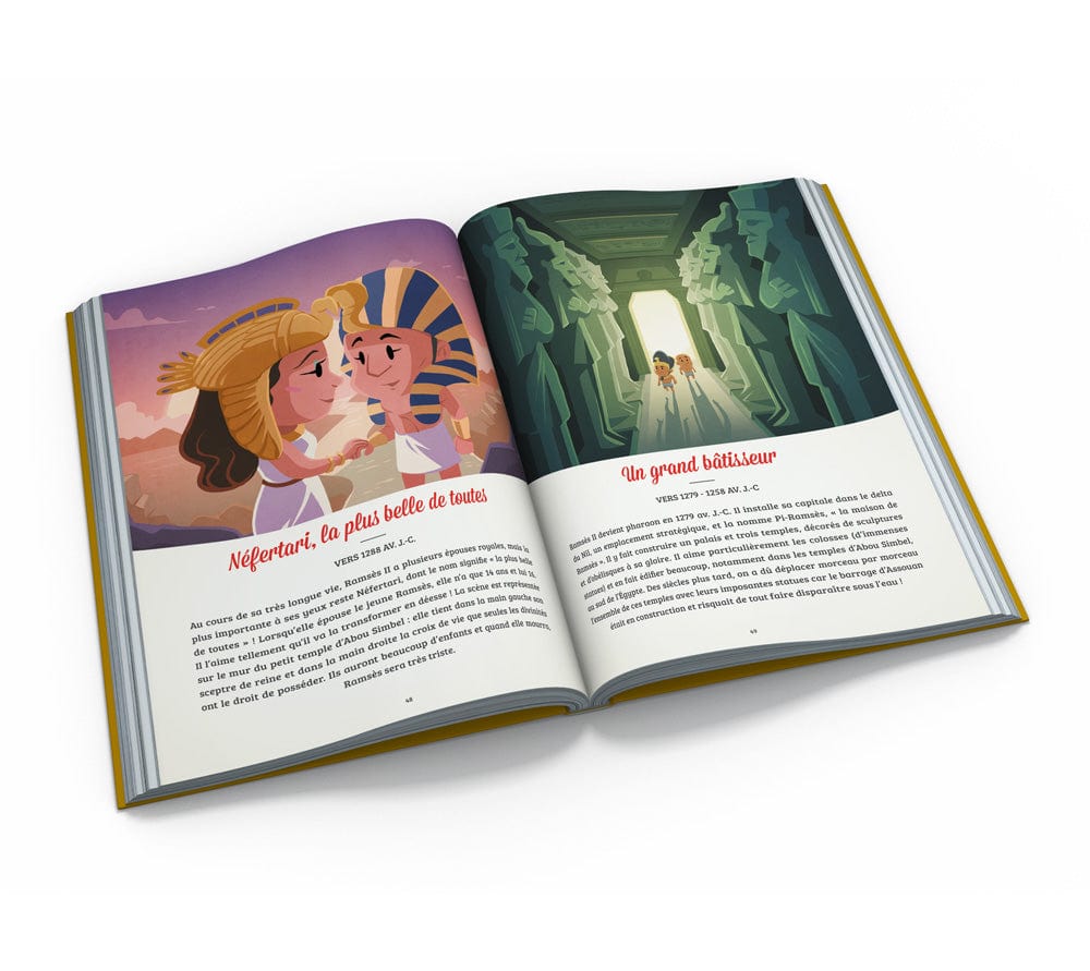 Beau livre - Histoire des Égyptiens