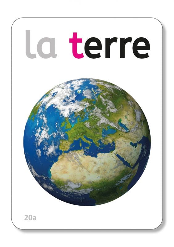 Cartes effaçables - L'alphabet français