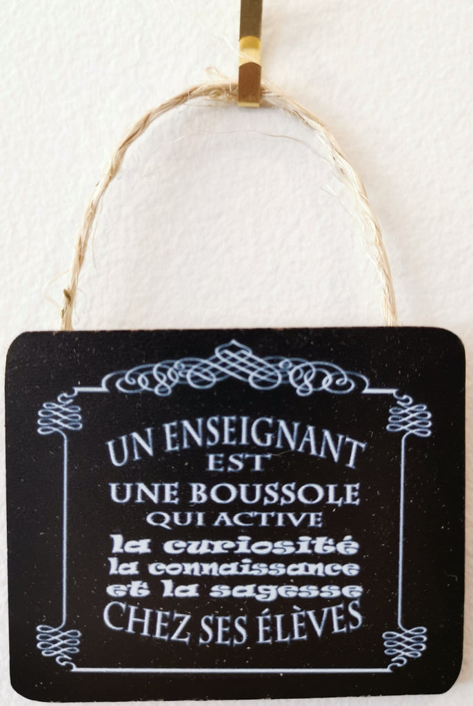 Etiquette cadeau - Enseignant(e) et éducatrice