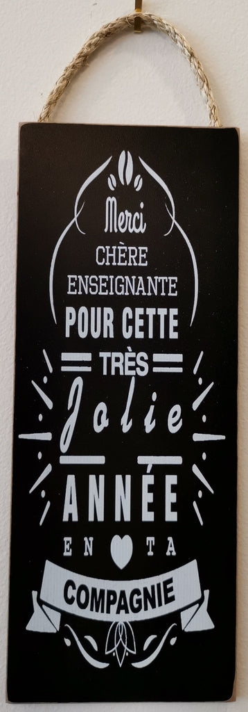 Affiche à suspendre Grande - Enseignant(e) et éducatrice