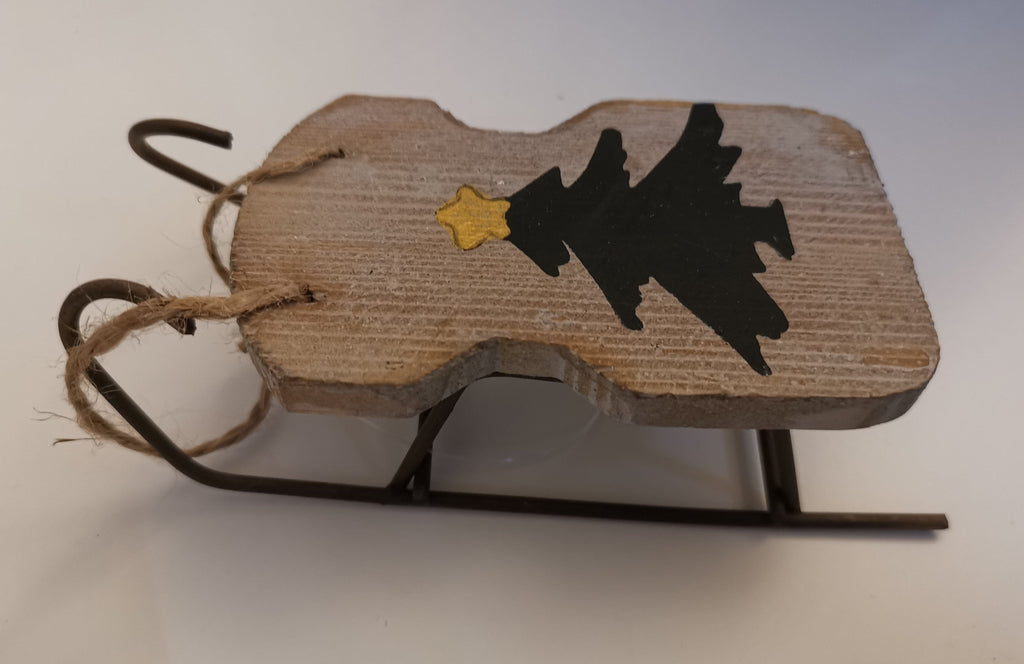 Décoration Noël - Luge