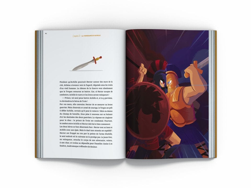 Beau livre - L’Iliade – La guerre de Troie