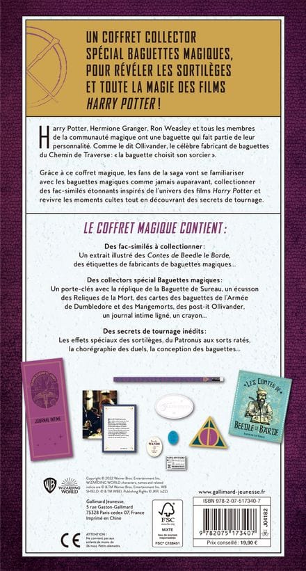 Harry Potter - Coffret - Baguette magique