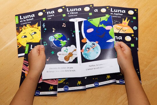 Ensemble Facile à lire - Luna La petite Lune - Niveau 3
