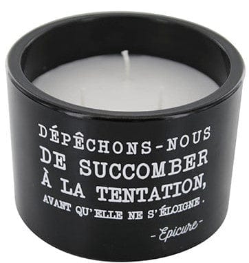 Bougie 3 mèches - Épicure