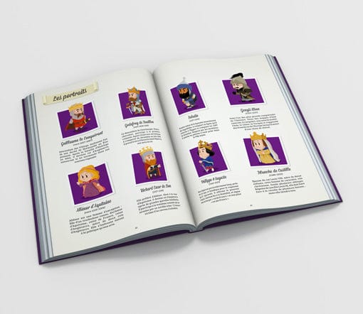 Beau livre - Histoire du Moyen Âge