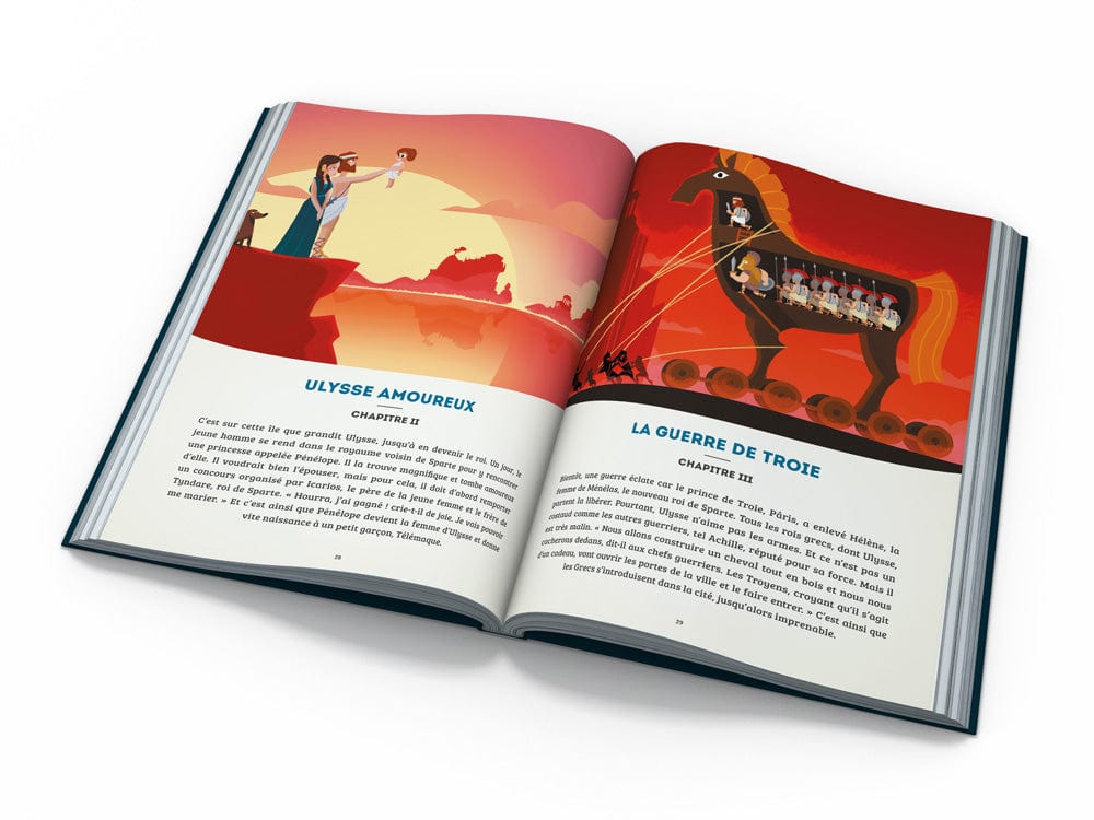 Beau Livre - Mythologie - Les héros grecs