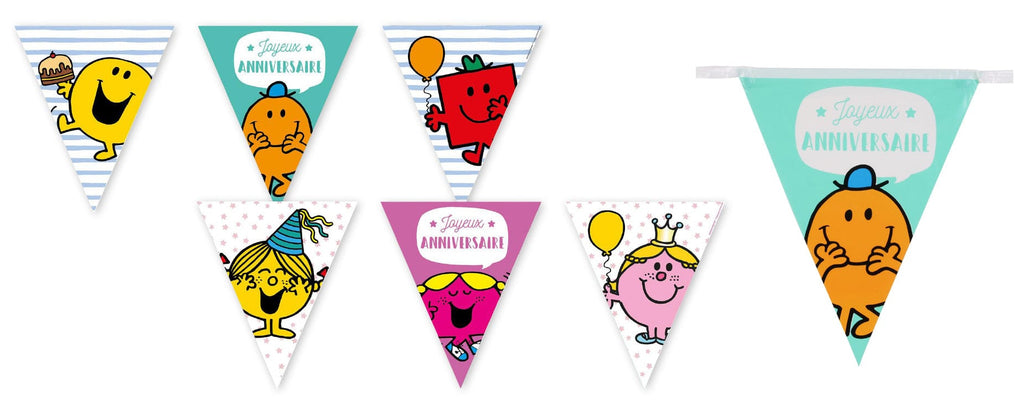 Bannière anniversaire Monsieur - Madame