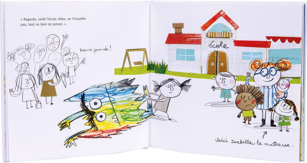 Le monstre des couleurs va à l'école