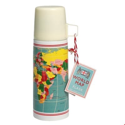 Bouteille - Carte du monde