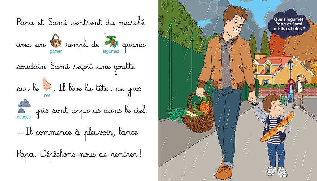 Les histoires de P'tit Sami - Sami a peur de l'orage