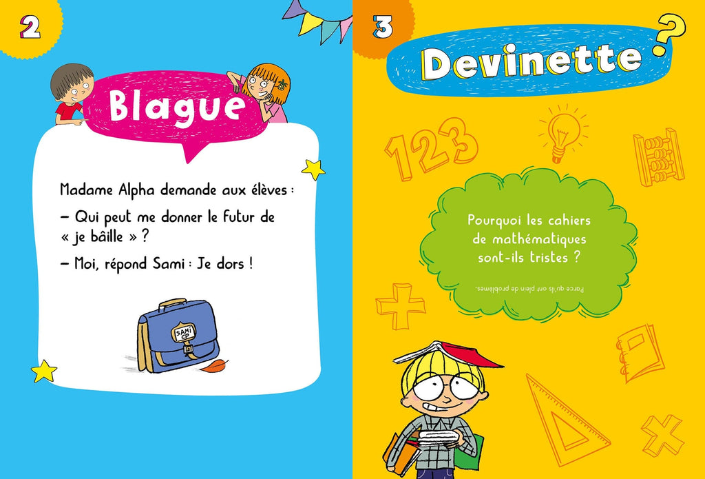 100 blagues pour la récré avec Sami et Julie