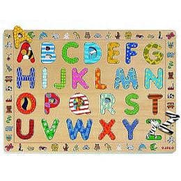 Puzzle en bois - ABC - 26 pièces