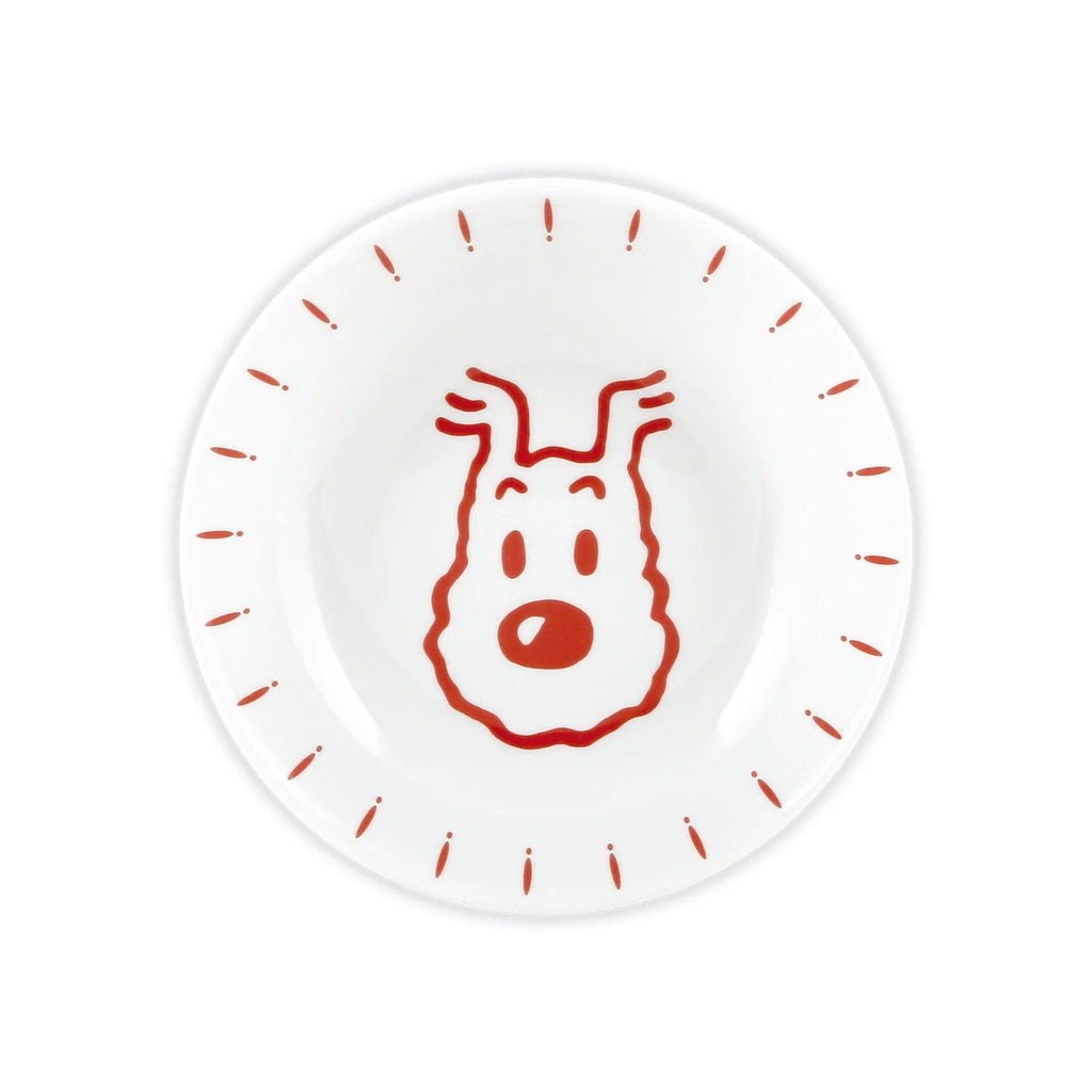Tintin - Assiette creuse en porcelaine Milou