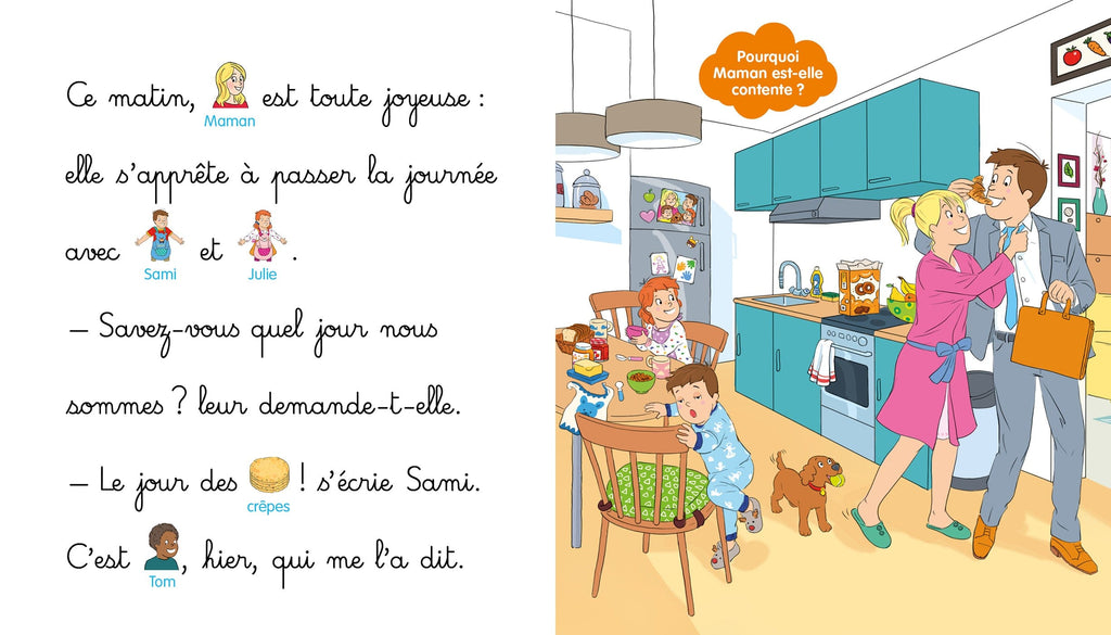 Les histoires de P'tit Sami - Vive les crêpes !