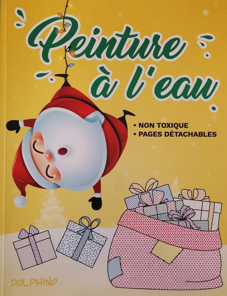 Peinture à l'eau - Père Noël Cadeaux