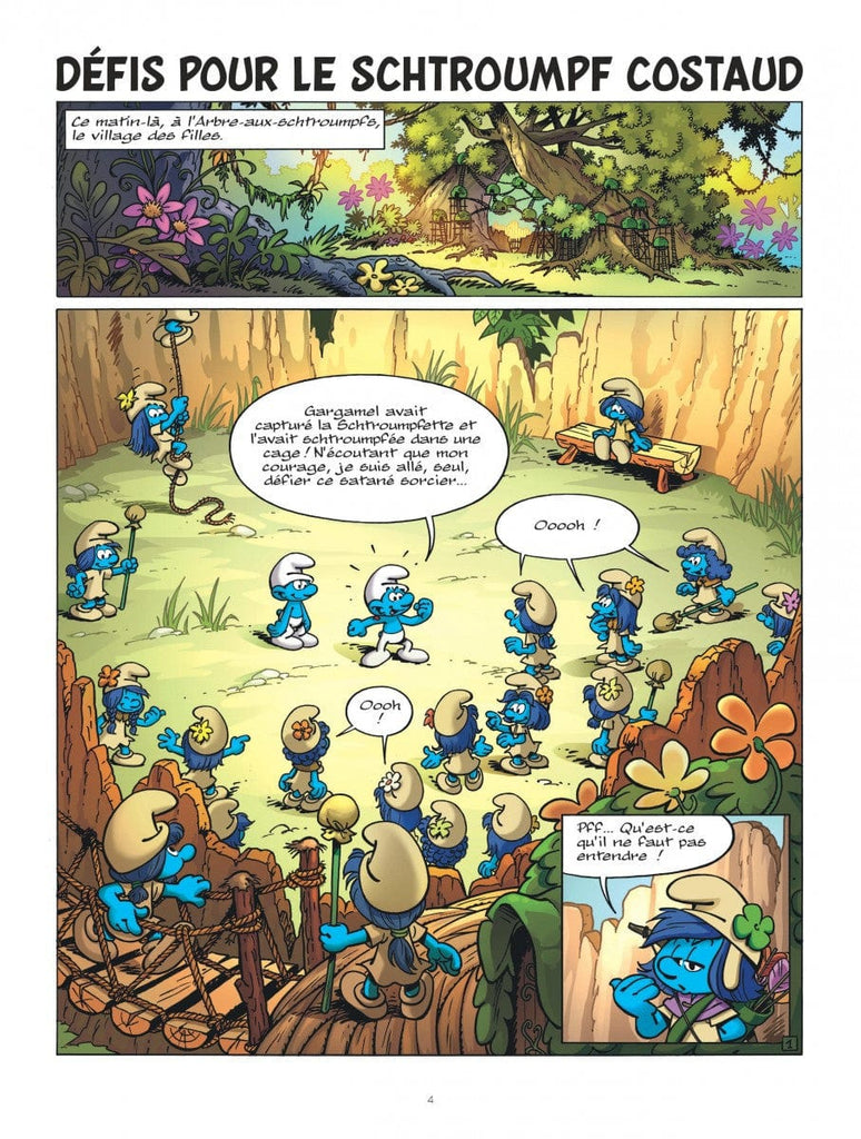 Les schtroumpfs & Le village des filles T01 - La forêt interdite
