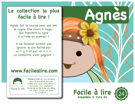 Facile à lire - Ensemble 3 - Livre 24 - Agnès