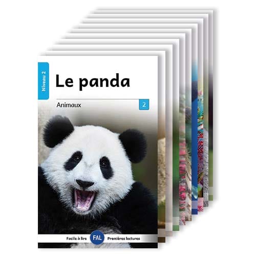 Ensemble Facile à lire - Les animaux 2 - Niveau 2