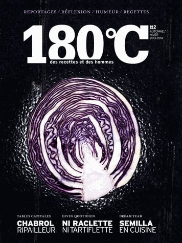 180°C des recettes et des hommes #02 - Automne/Hiver 2013-2014