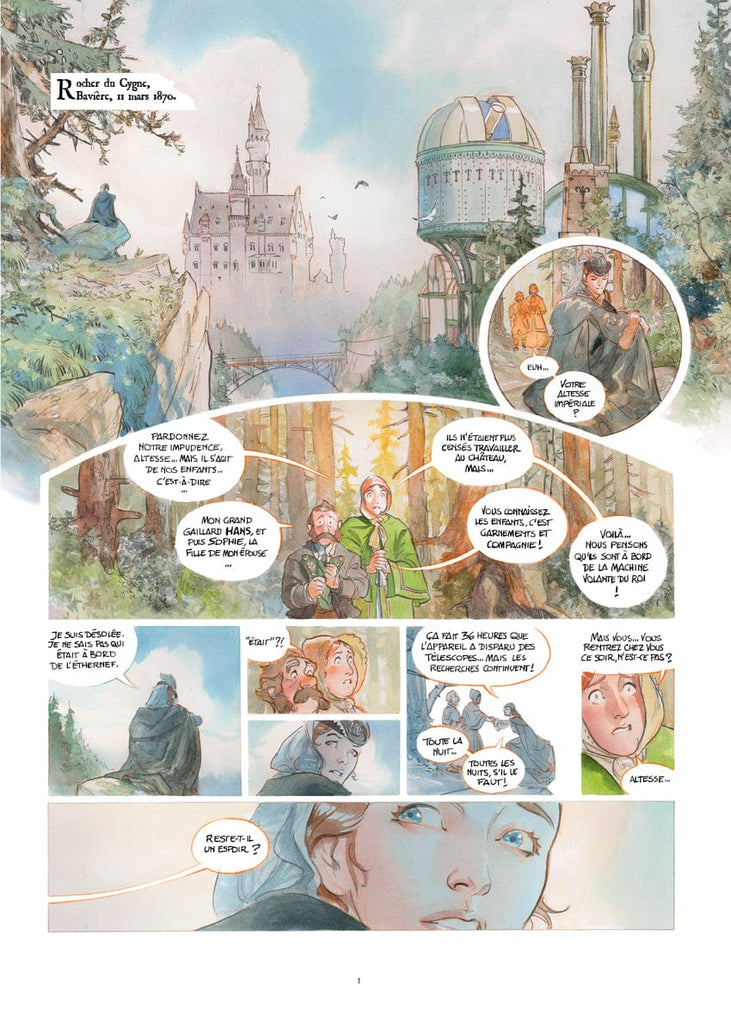 Journal Le Château des étoiles T04 - Les naufragés du ciel