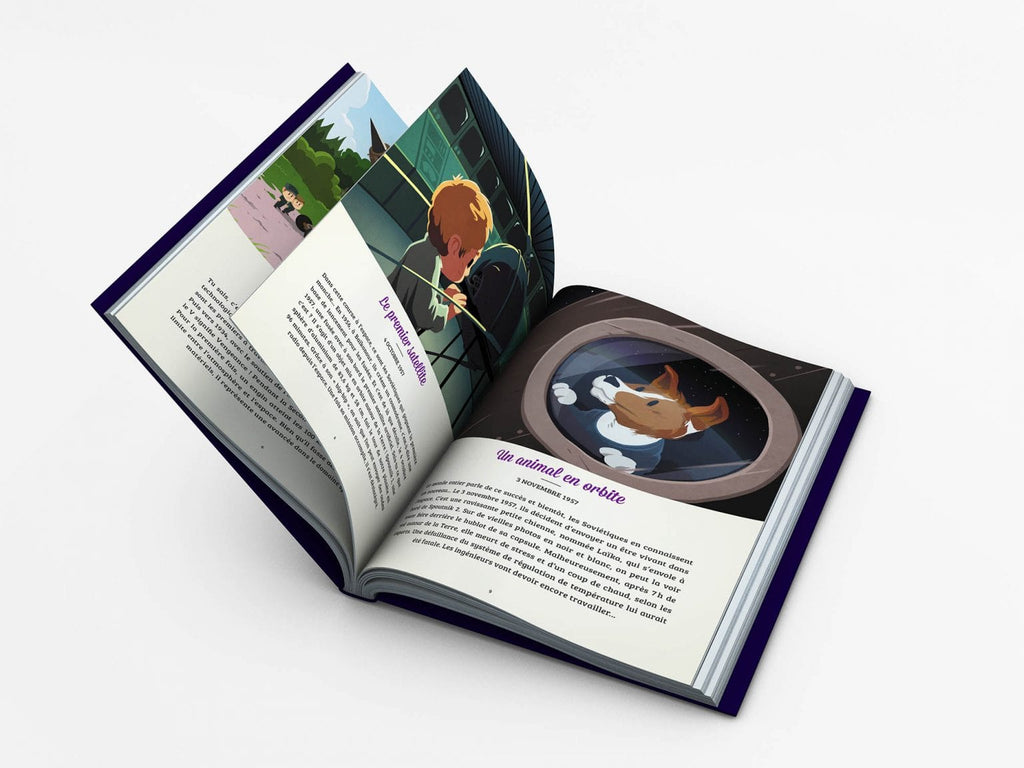 Beau livre - Conquête Spatiale