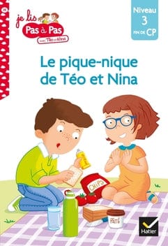 Je lis pas à pas - Le pique-nique de Téo et Nina
