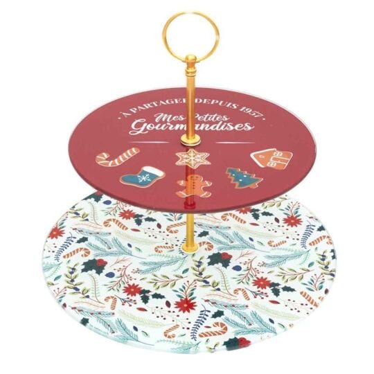 Plateau de présentation double “Mes petites gourmandises”