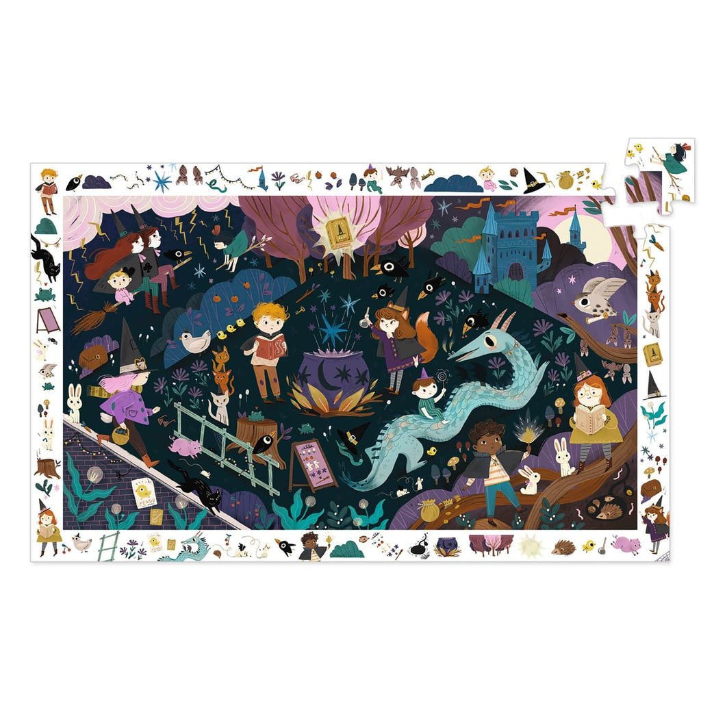 Puzzle observation - Apprentis sorciers - 54 pièces