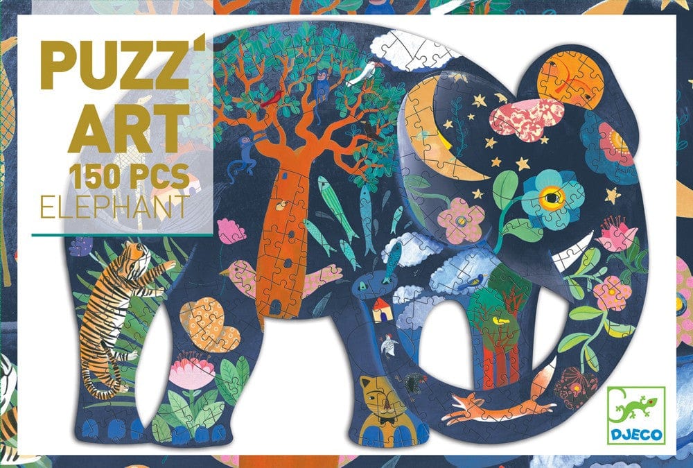 Puzz'art - Eléphant - 150 pièces